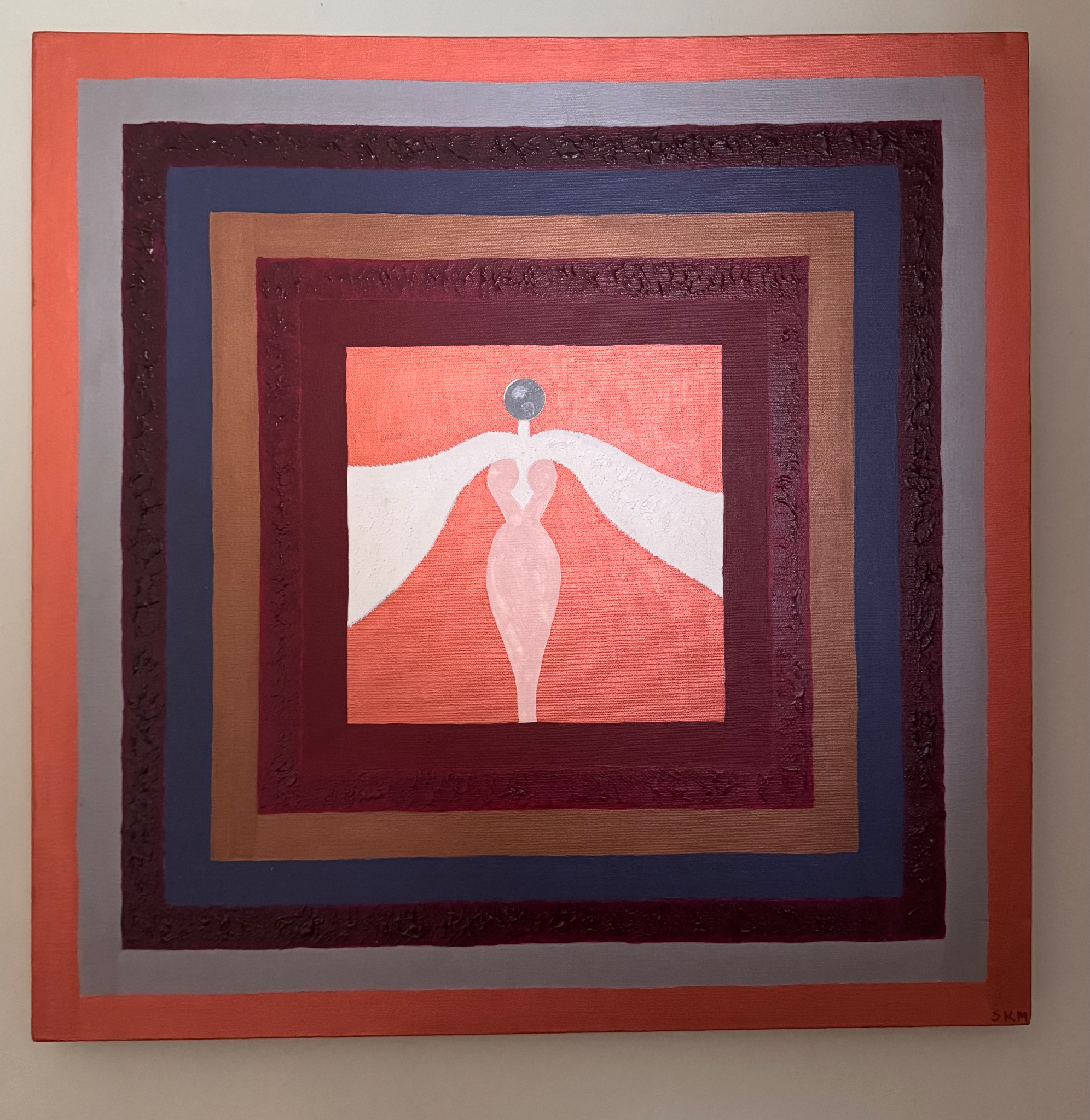 Painting titled Mom Angel by Shannon McGough