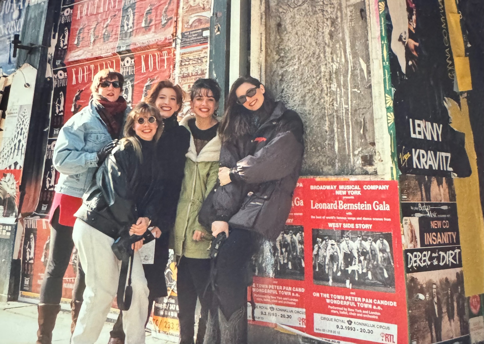 The Bernstein Gala company in Europe