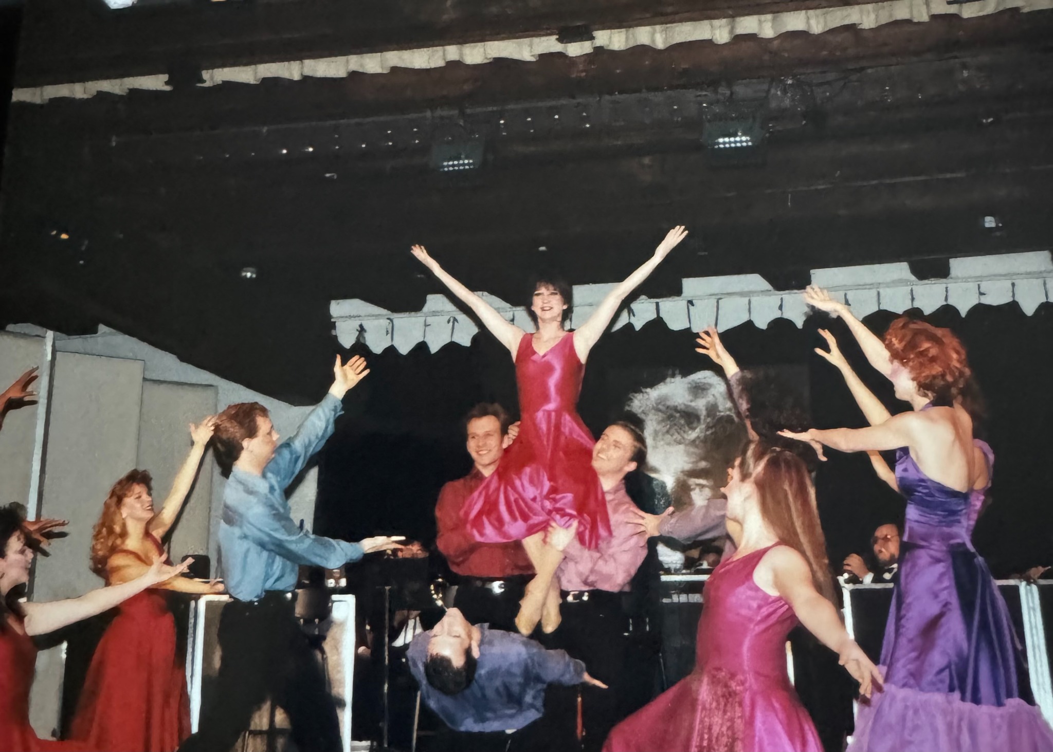 Performing in the Bernstein Gala on the European tour