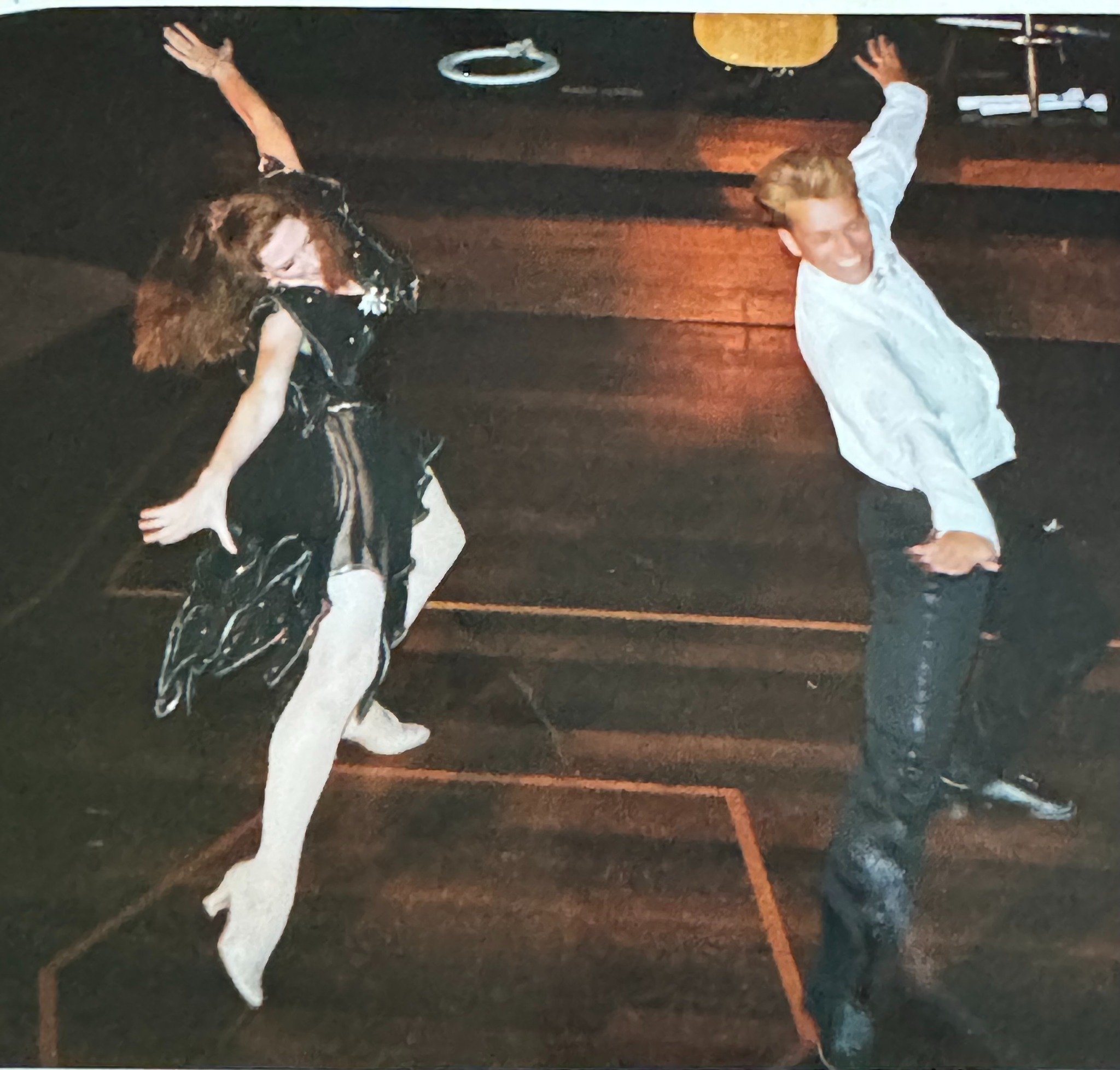 A cruise-ship dance duet