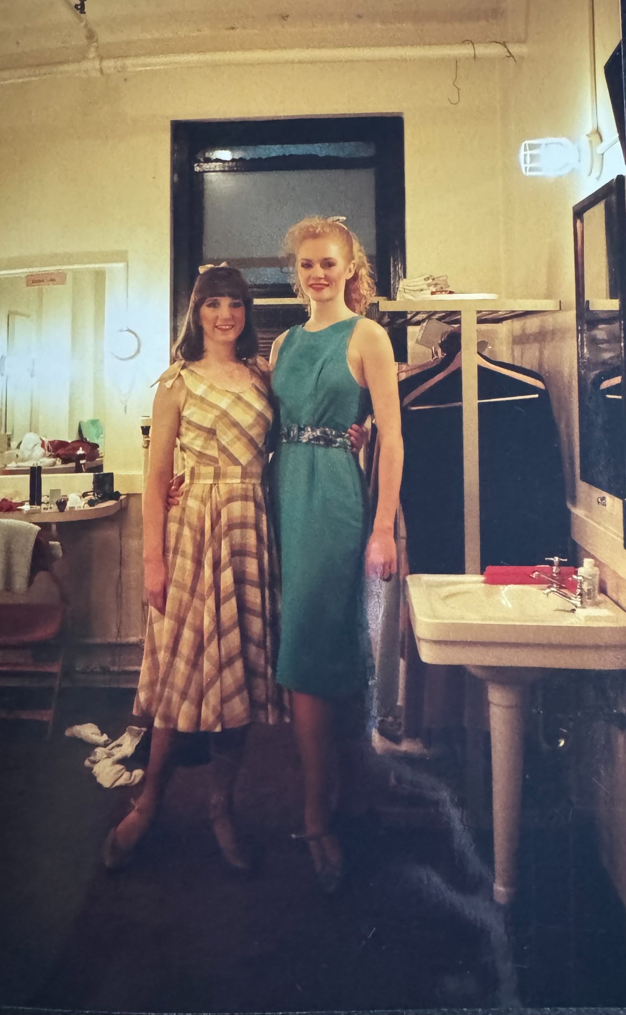 Backstage as a Jet Girl on the West Side Story national tour