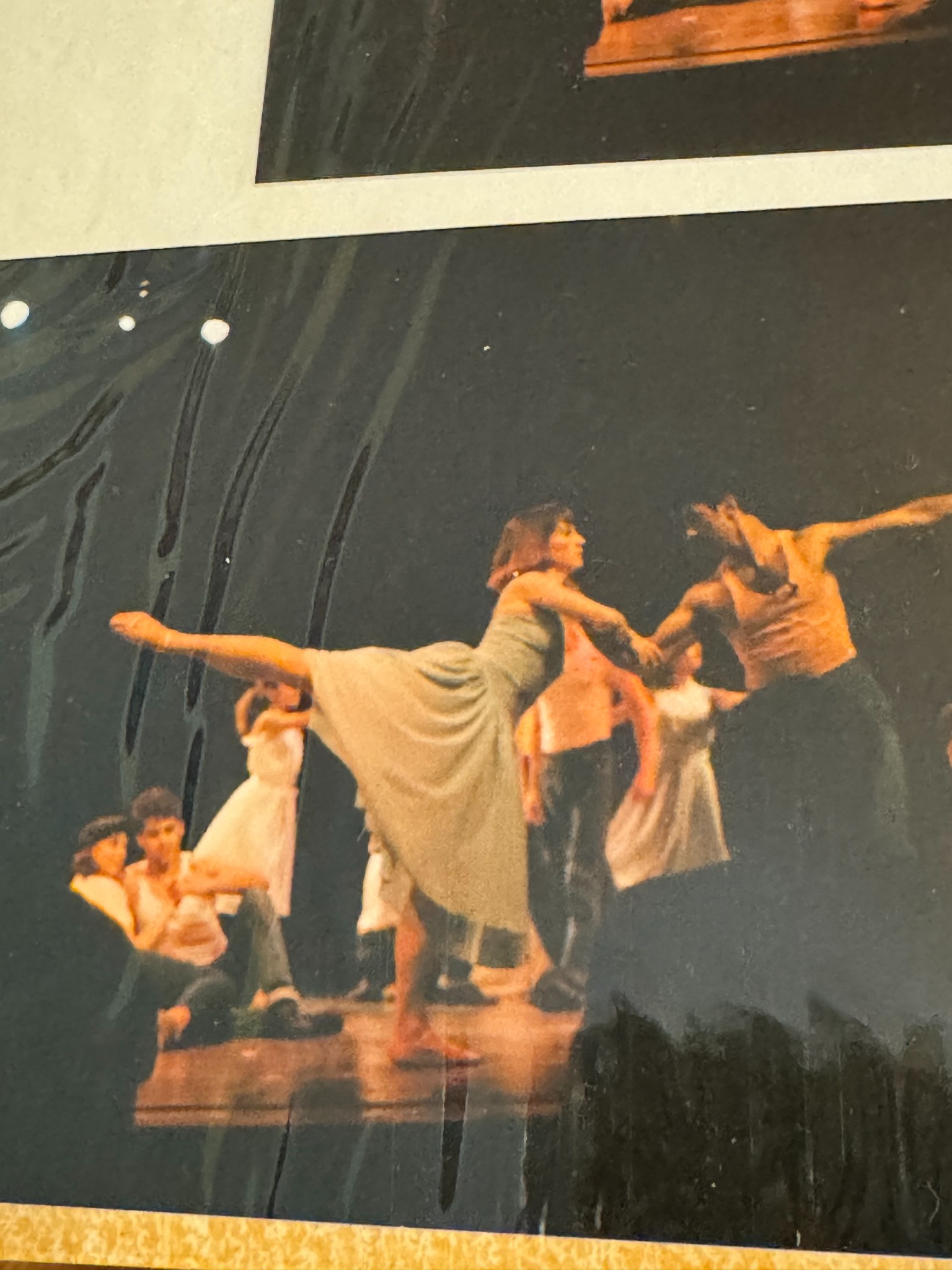 Performing in West Side Story at a dinner theatre